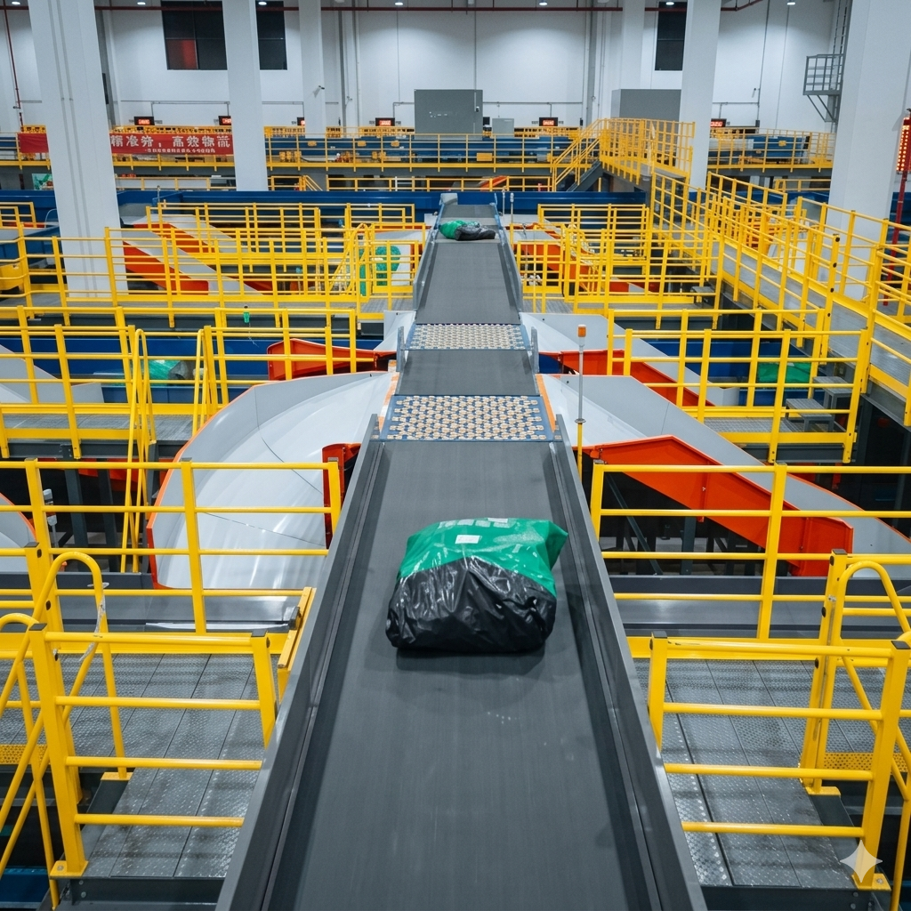 Pivoting Wheel Sorter (Roller Type)